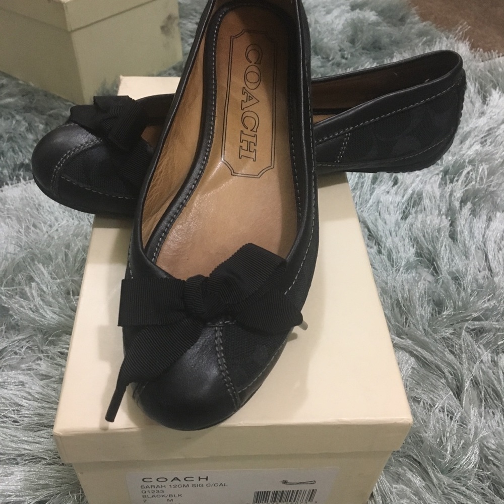 Coach Sarah Ballet flats w/ original box